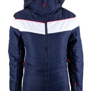 Damen Skijacke Snowboardjacke Schneejacke Winterjacke Schwarzblau