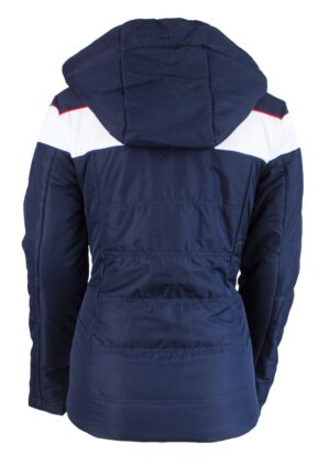 Damen Skijacke Snowboardjacke Schneejacke Winterjacke Schwarzblau – Bild 9